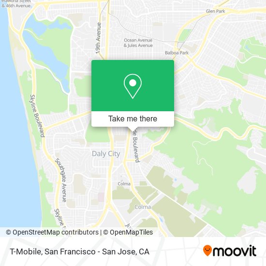 T-Mobile map