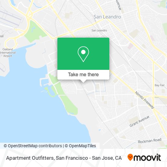 Apartment Outfitters map