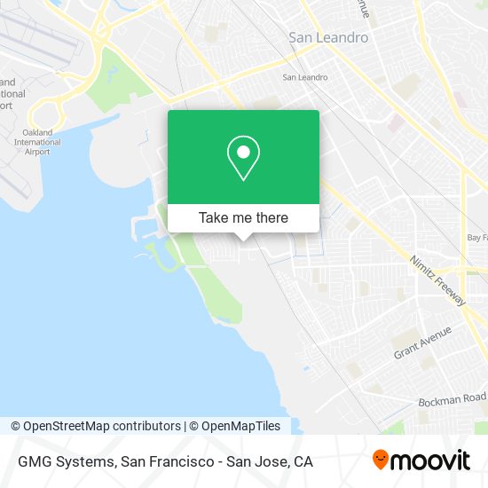 Mapa de GMG Systems