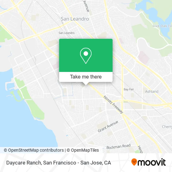 Mapa de Daycare Ranch
