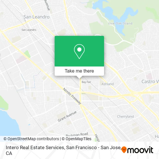 Intero Real Estate Services map