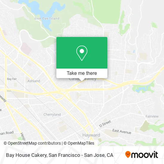 Mapa de Bay House Cakery