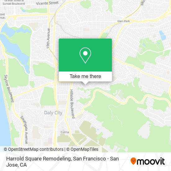 Mapa de Harrold Square Remodeling