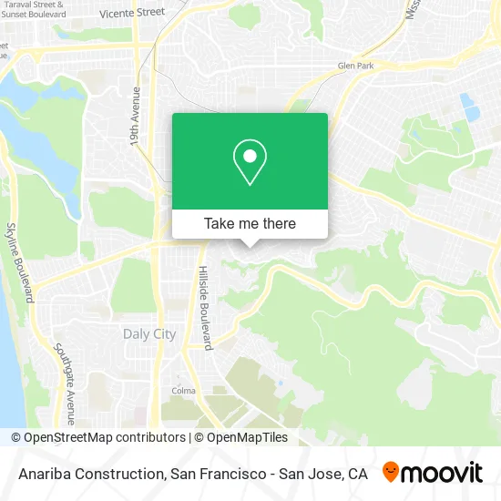 Mapa de Anariba Construction