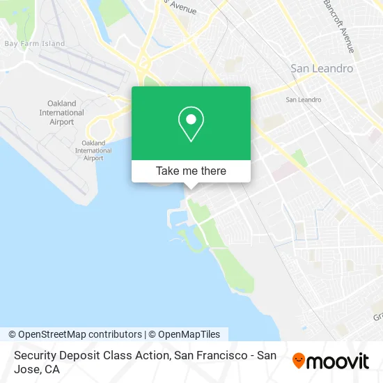 Security Deposit Class Action map