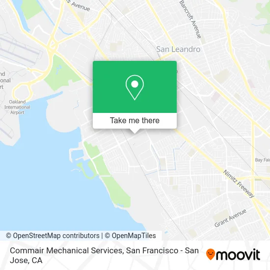 Commair Mechanical Services map