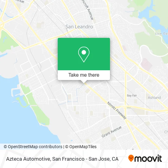 Azteca Automotive map