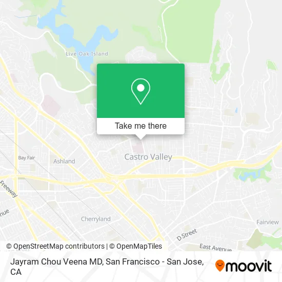 Mapa de Jayram Chou Veena MD