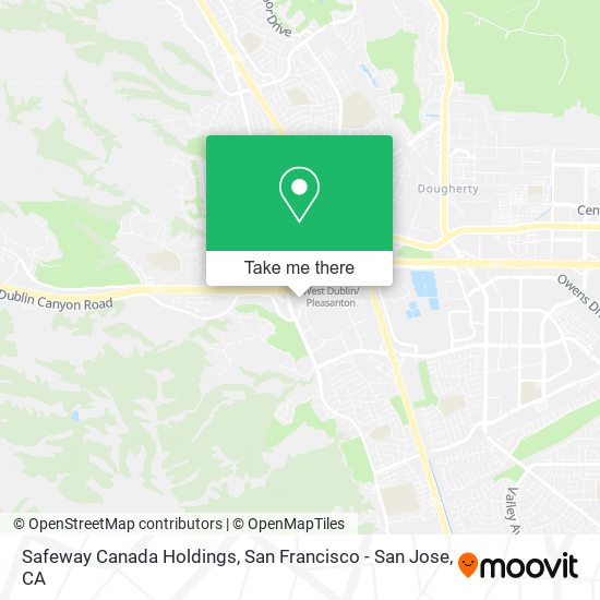 Safeway Canada Holdings map