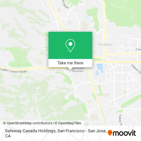 Mapa de Safeway Canada Holdings