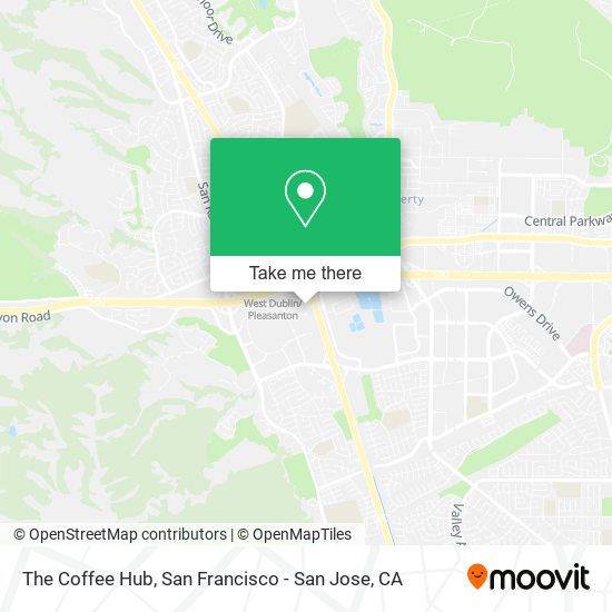 The Coffee Hub map