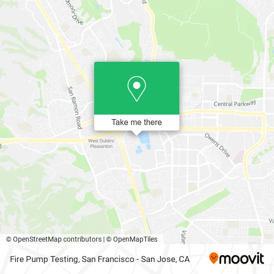 Fire Pump Testing map