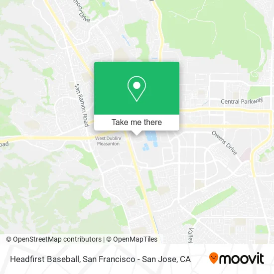 Headfirst Baseball map