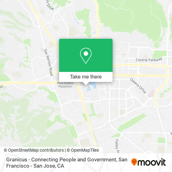 Granicus - Connecting People and Government map