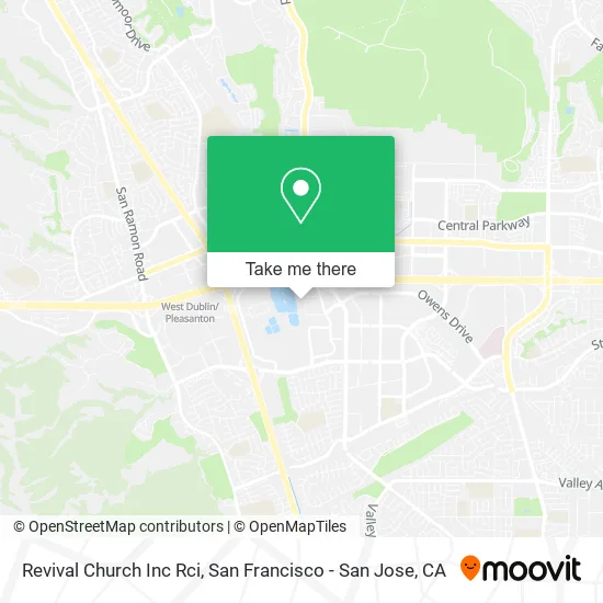 Revival Church Inc Rci map