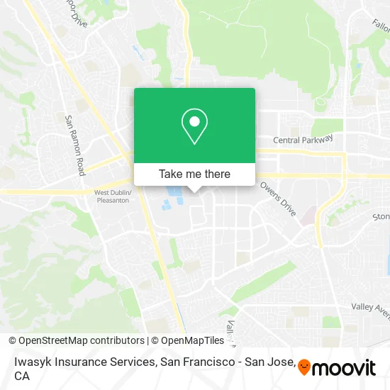Iwasyk Insurance Services map