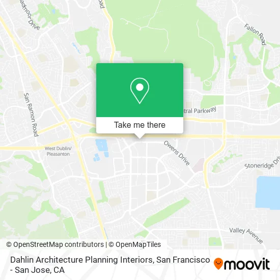 Dahlin Architecture Planning Interiors map