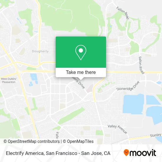 Electrify America map