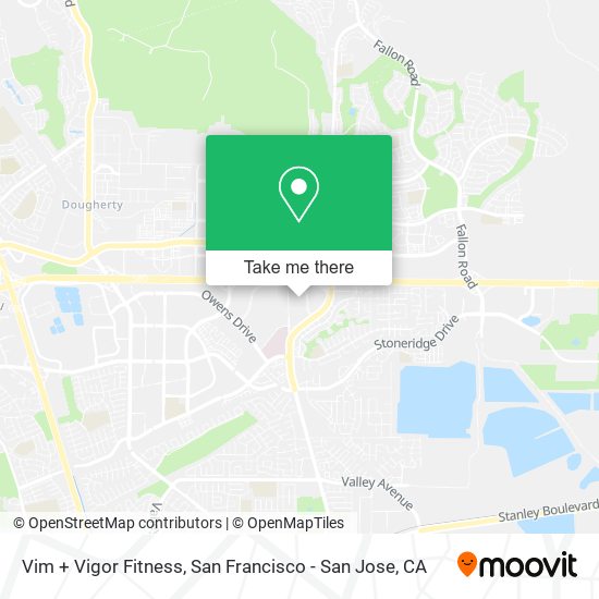 Vim + Vigor Fitness map