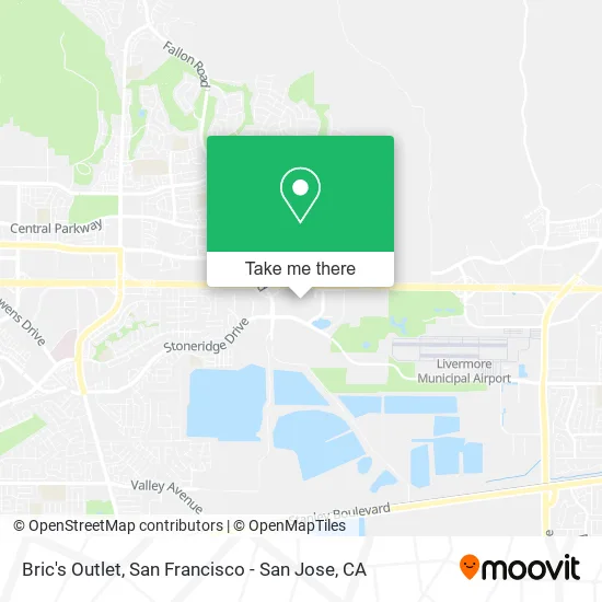 Bric's Outlet map