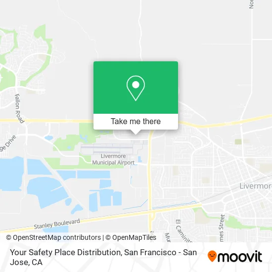 Your Safety Place Distribution map