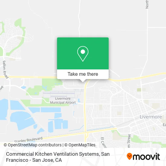 Commercial Kitchen Ventilation Systems map