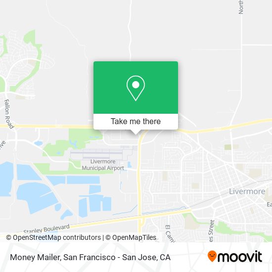 Money Mailer map