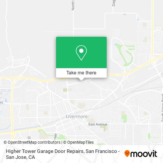 Higher Tower Garage Door Repairs map