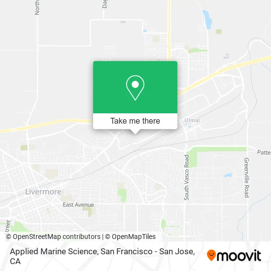 Applied Marine Science map