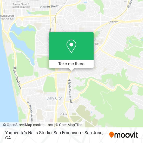 Yaquesita's Nails Studio map