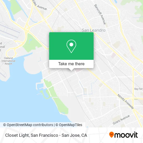 Closet Light map