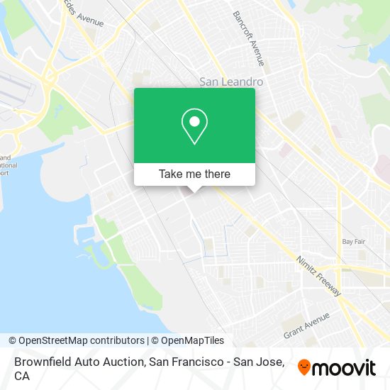 Brownfield Auto Auction map