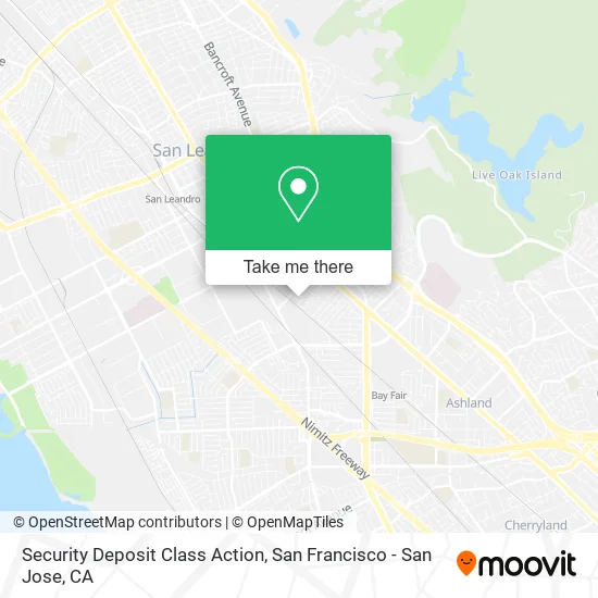 Security Deposit Class Action map