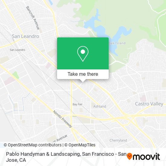 Mapa de Pablo Handyman & Landscaping