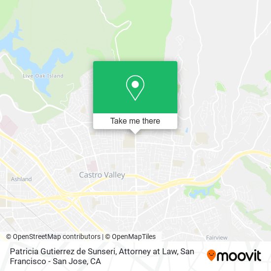 Mapa de Patricia Gutierrez de Sunseri, Attorney at Law