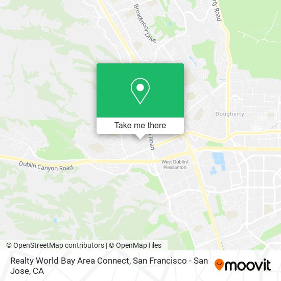 Realty World Bay Area Connect map