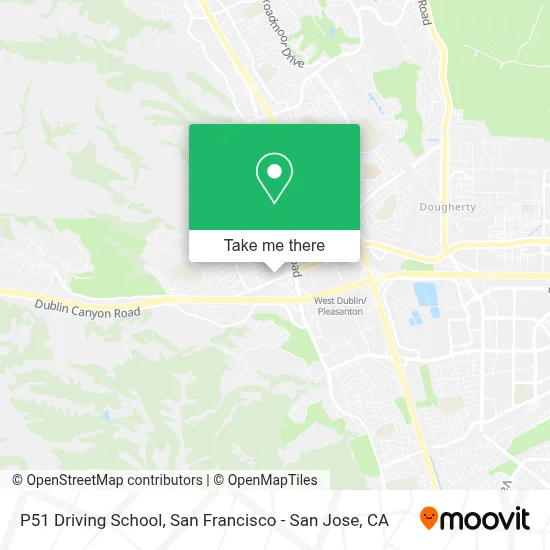 P51 Driving School map