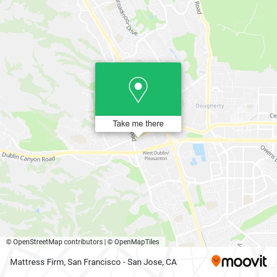 Mattress Firm map