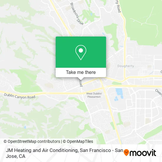 JM Heating and Air Conditioning map