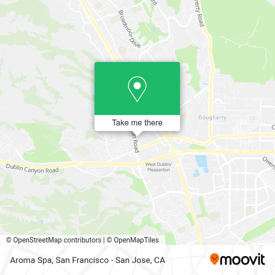 Aroma Spa map