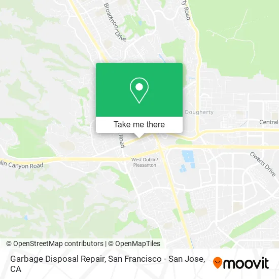 Garbage Disposal Repair map