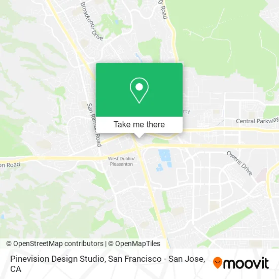 Mapa de Pinevision Design Studio