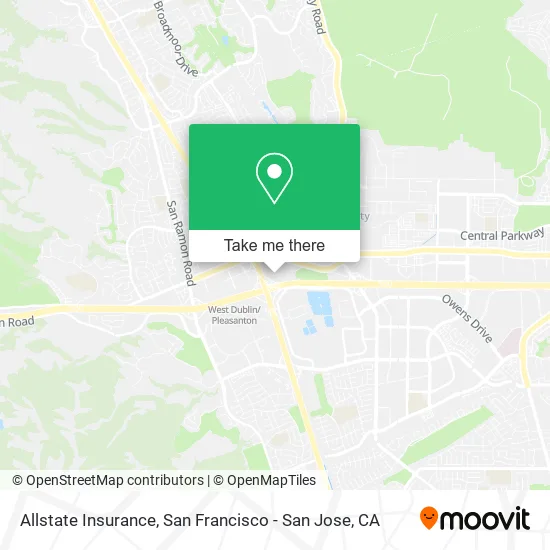 Mapa de Allstate Insurance
