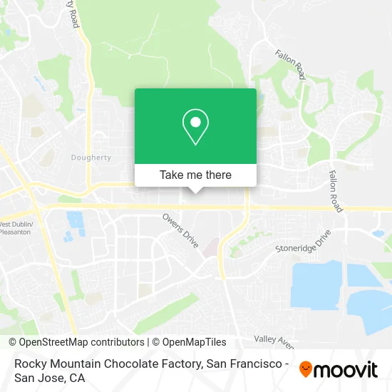 Rocky Mountain Chocolate Factory map