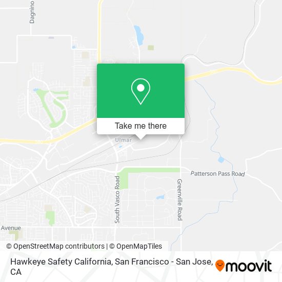 Hawkeye Safety California map