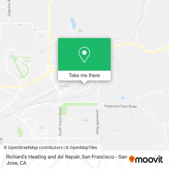 Richard's Heating and Air Repair map