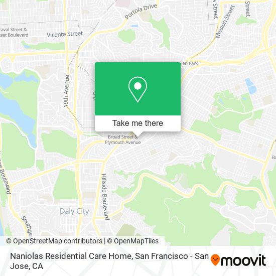 Naniolas Residential Care Home map