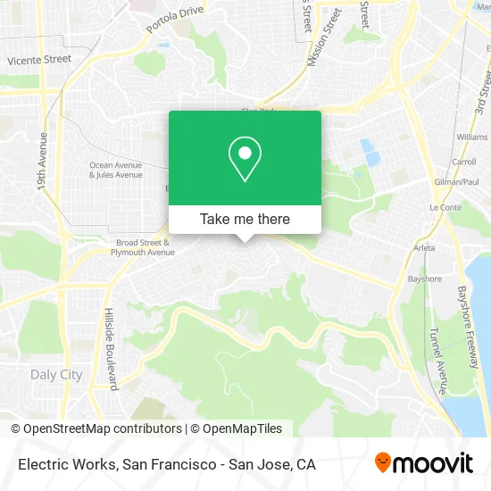Mapa de Electric Works