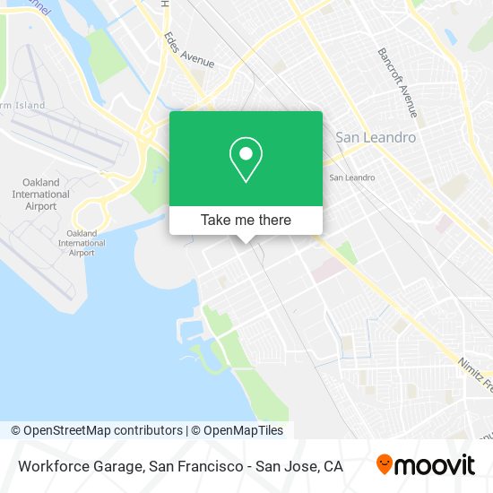 Mapa de Workforce Garage