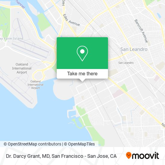 Dr. Darcy Grant, MD map